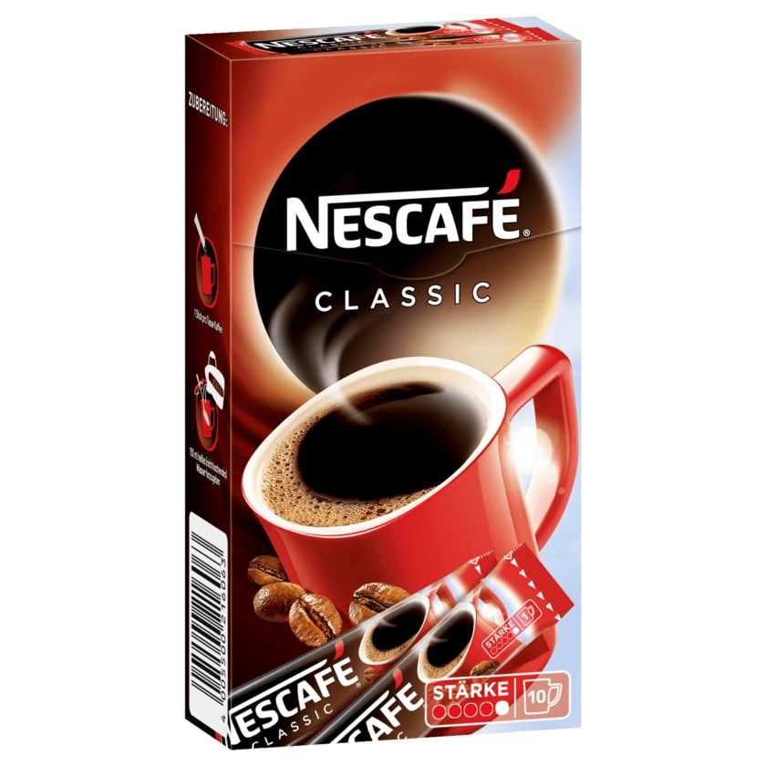 Nescafé Classic löslicher Bohnenkaffee 20g